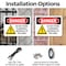 Signmission Do Not Store Flammable Materials Danger Sign, Plastic, 14in W x 10in L, 2PK OS-2PACK-DS-P-1014-L-1174 - alternate 5